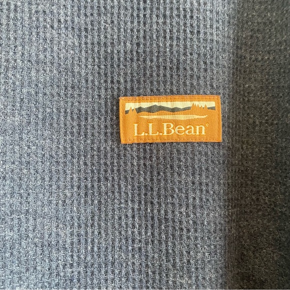 L.L. Bean Shirts Ll Bean Mens Katahdin Iron Works Bonded Waffle